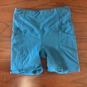 EUC oiselle pocket jogger in blue size 4